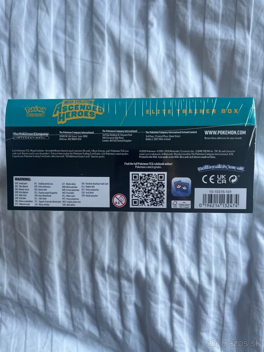 Pokemon Ascended Heroes Elite Trainer Box - 6