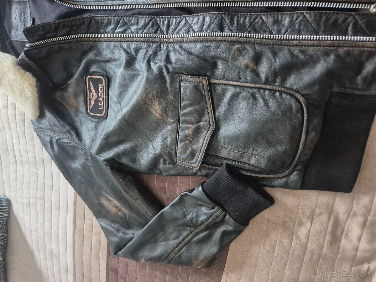 Krásna kožená bunda - 6
