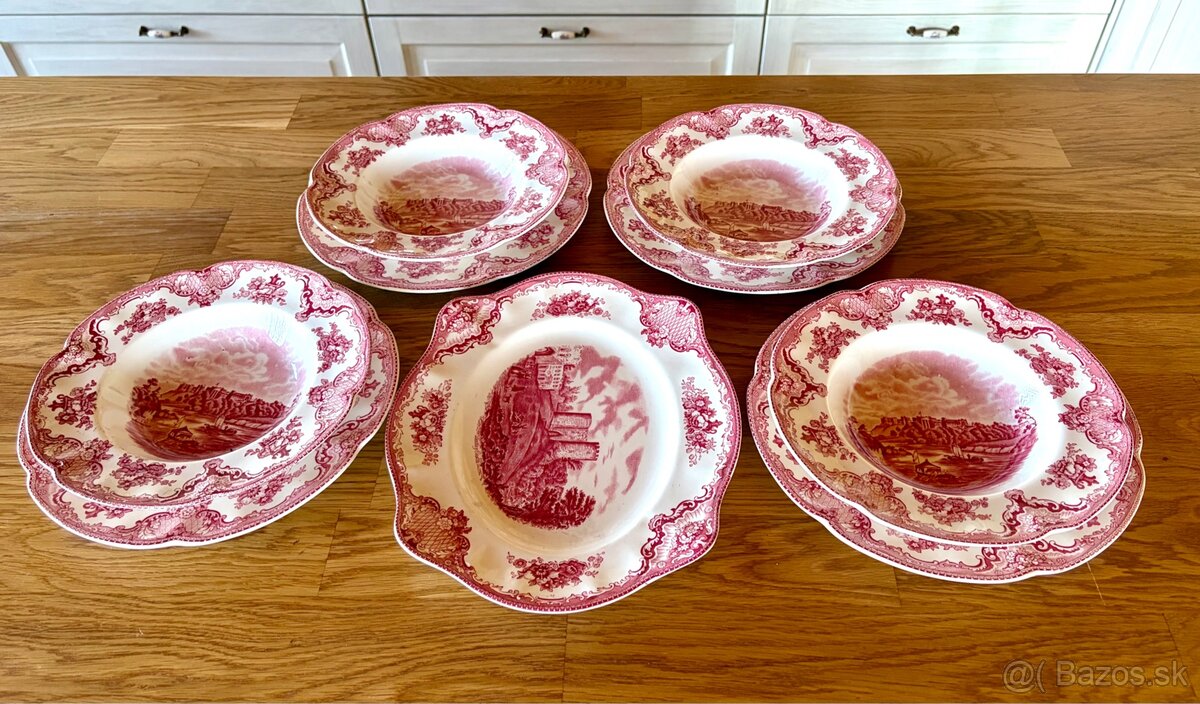 Starý anglický jídelní porcelán - 6