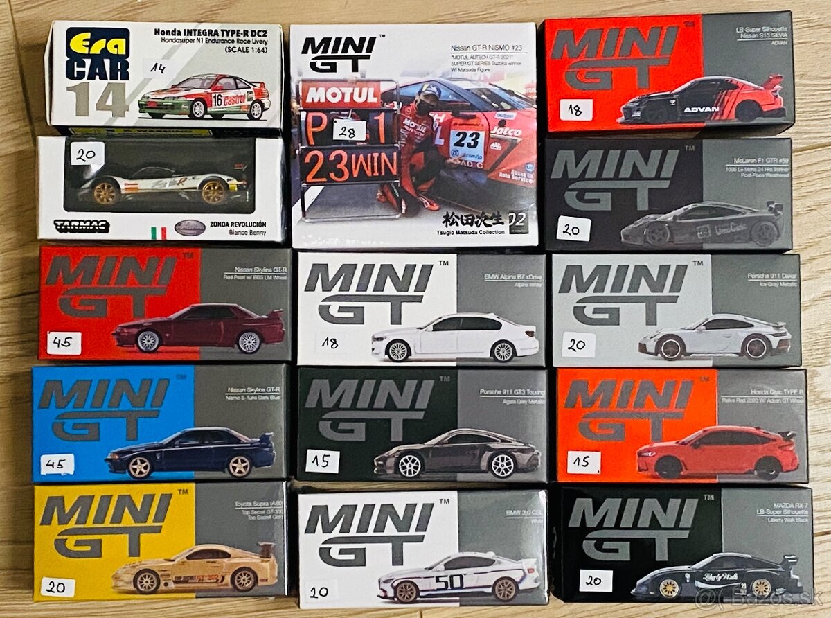 Modely 1/64 rôznych značiek - 6