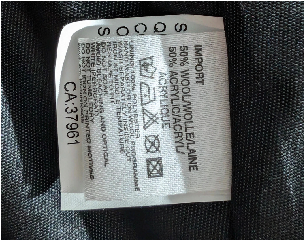 Štýlový vlnený sveter H2O - 6