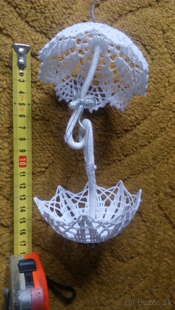 ponukam hačkované vianočne doplnky - 6