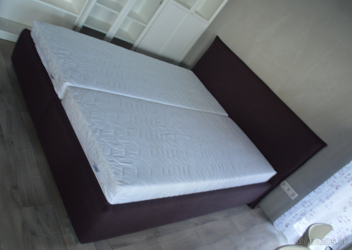 Manželská čalúnená posteľ - 6