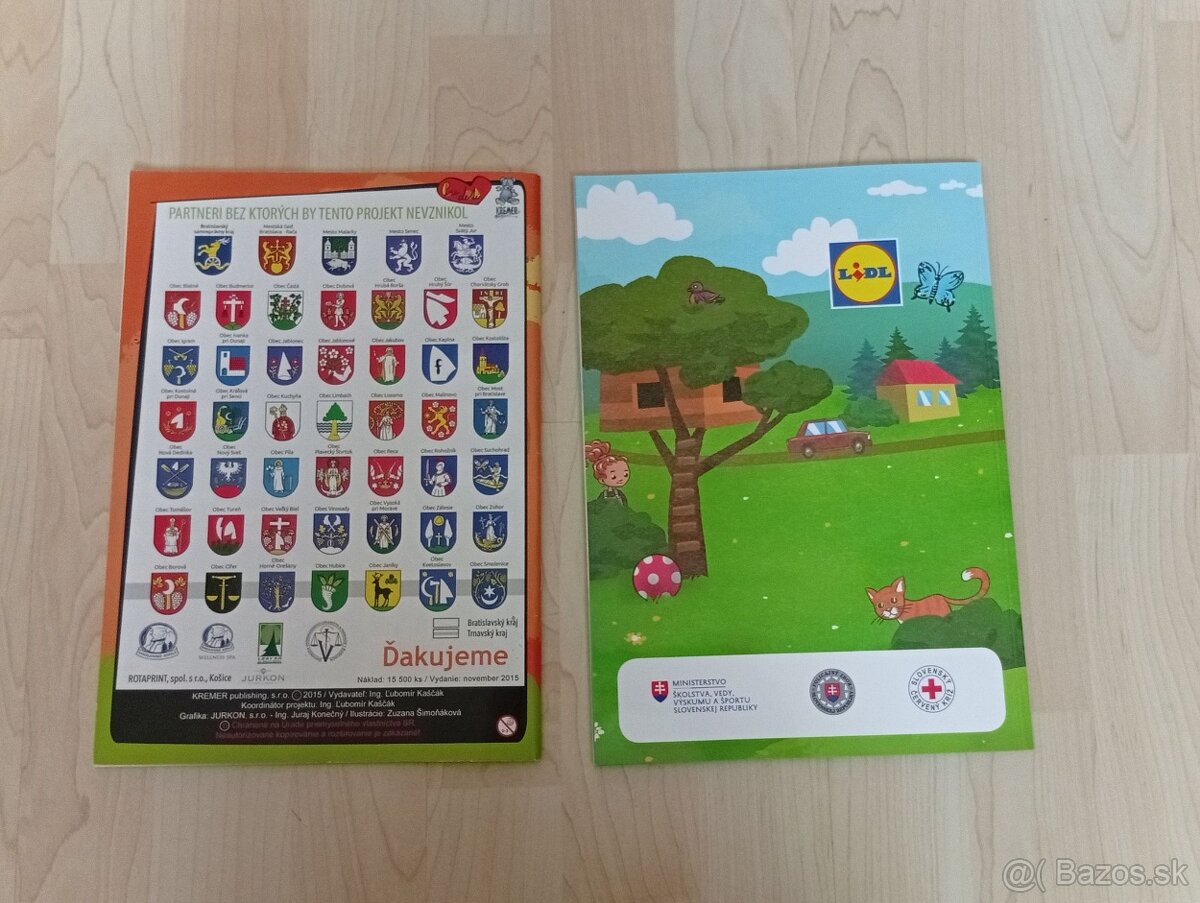 Náučné interaktívne časopisy a omaľovánky 2 - 6