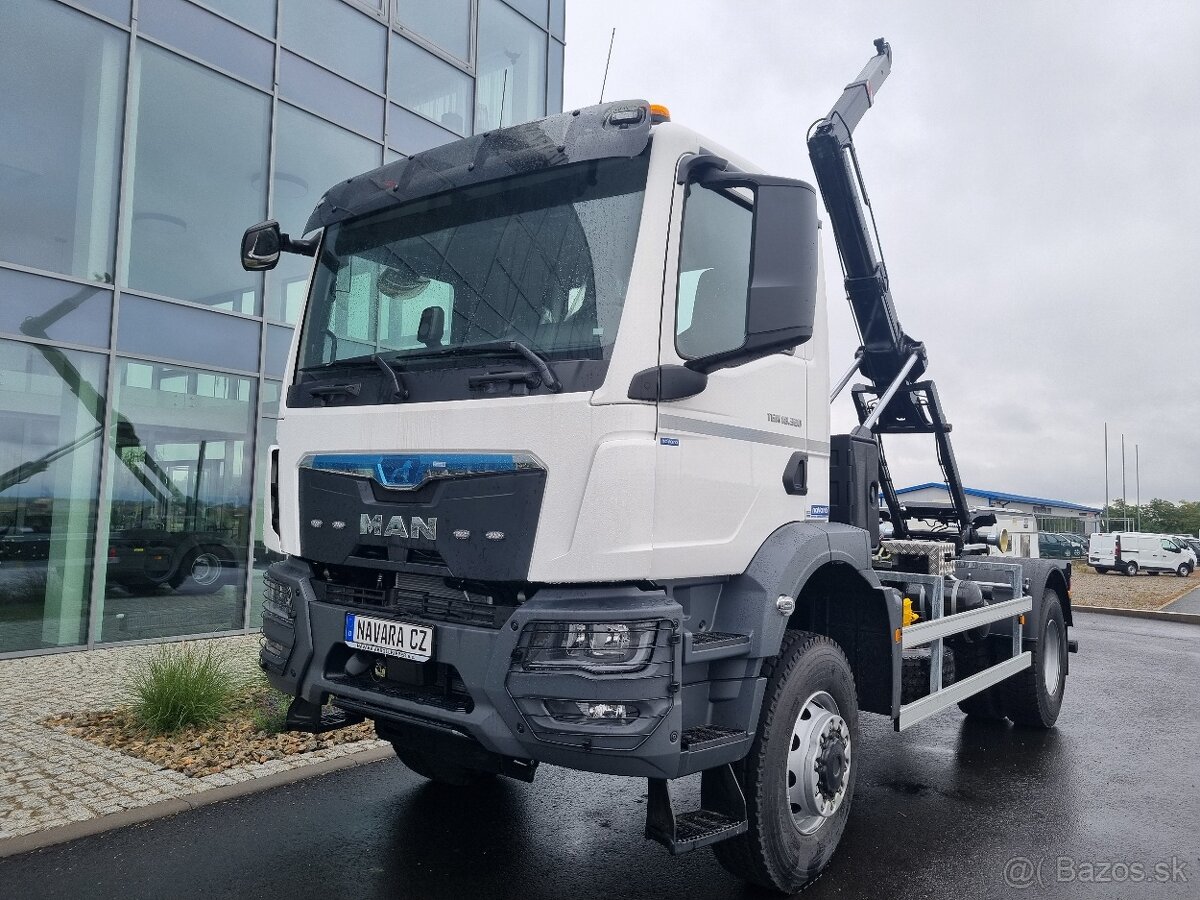 MAN TGM 18.320 4x4 NOSIČ KONTAJNERU - 6