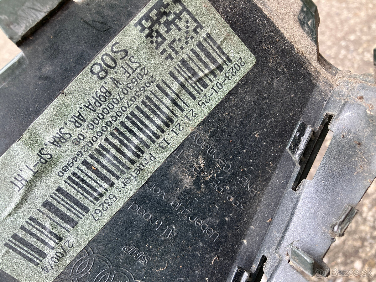 Přední nárazník AUDI A4 b9 lift ALLROAD 4pdc - 6