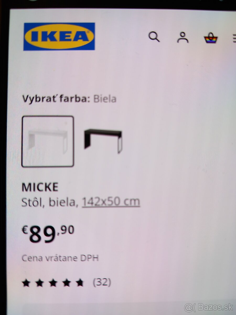 Kancelársky stôl IKEA MICKE - 6