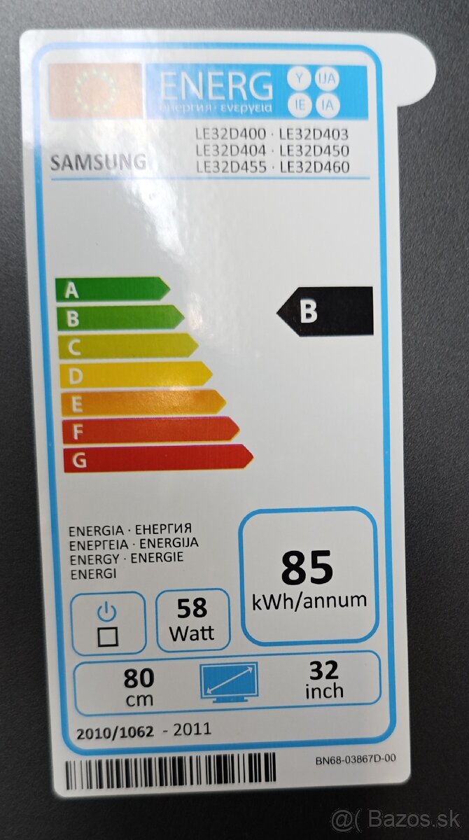 Televízor Samsung 32' - 6