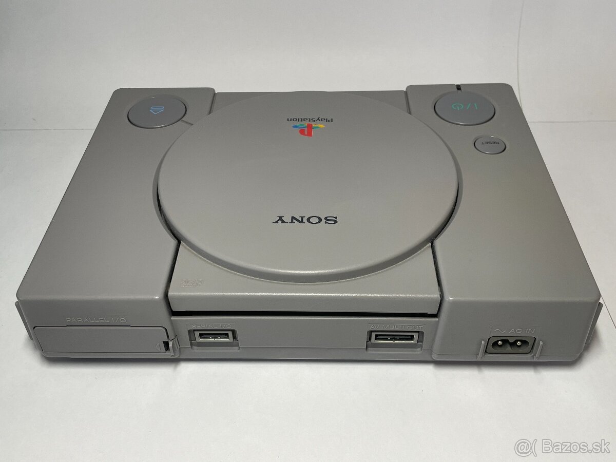 PlayStation 1 FAT SPCH-7502 + 3 ovládače + memory card - 6