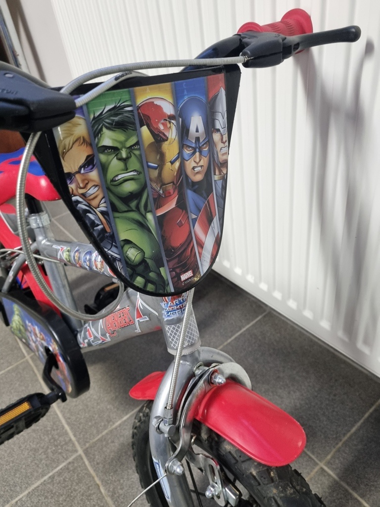 Predám detský bicykel 14"Avengers - 6