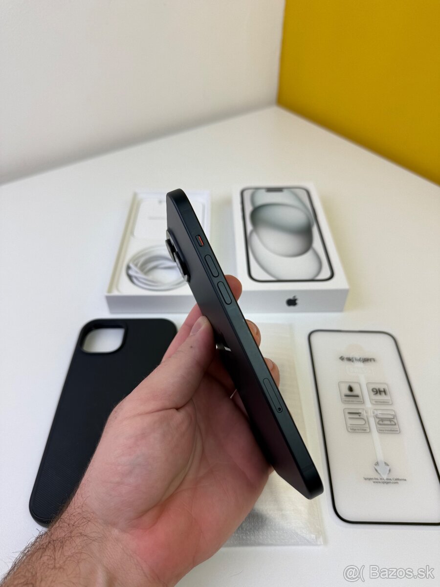 Predám vymením Iphone 15 Plus 128GB Black ako nový - 6