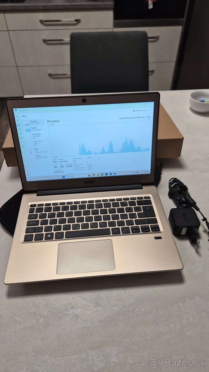 Acer Swift hliníkové telo top stav Windows 11 - 6