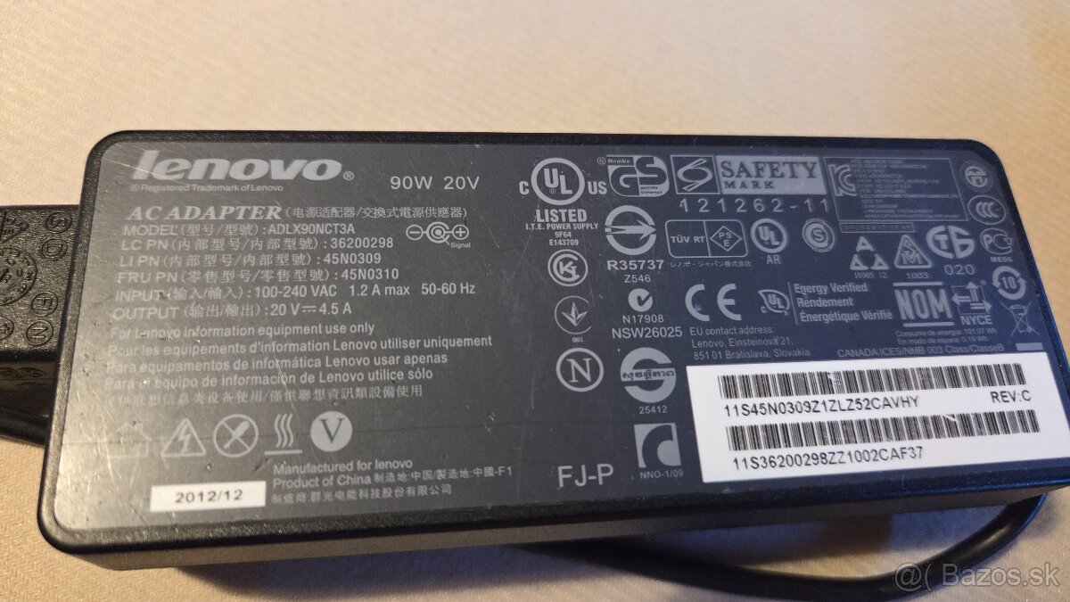 predam zdroje k notebookom lenovo dell hp - 6