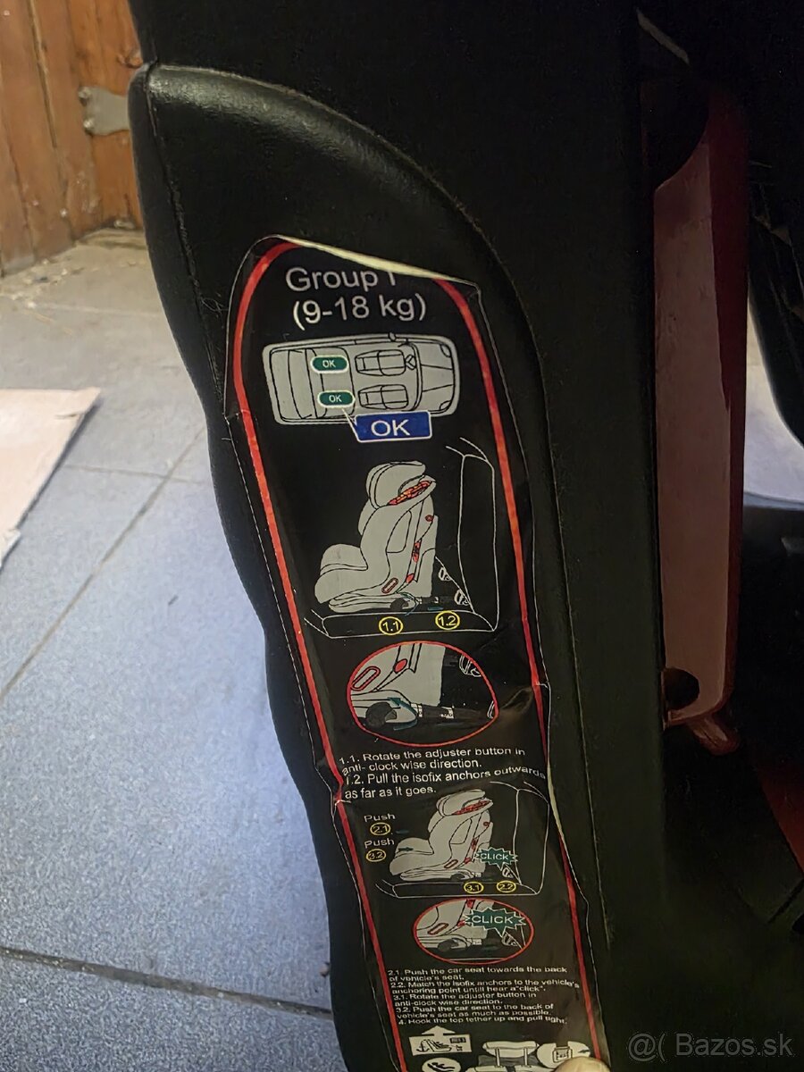 Detská autosedačka SPS - 6
