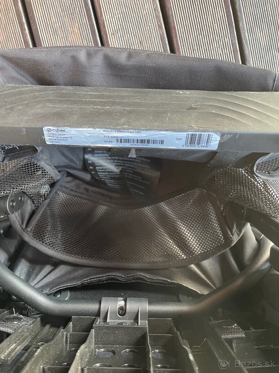 Cybex eezy S+2 Black vrátane tašky - 6