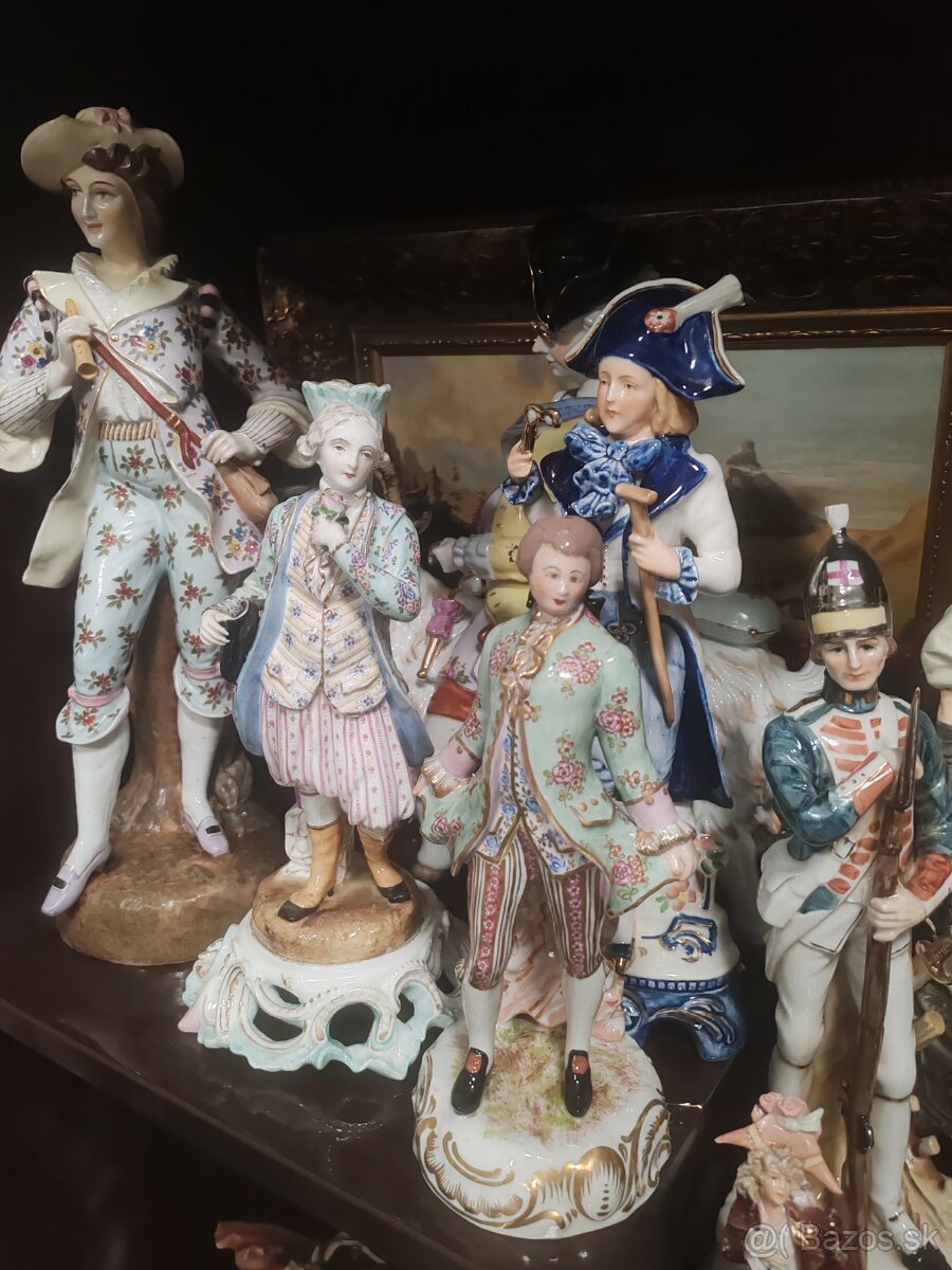 Predám zbierku krásnych porcelánových sôch - 6