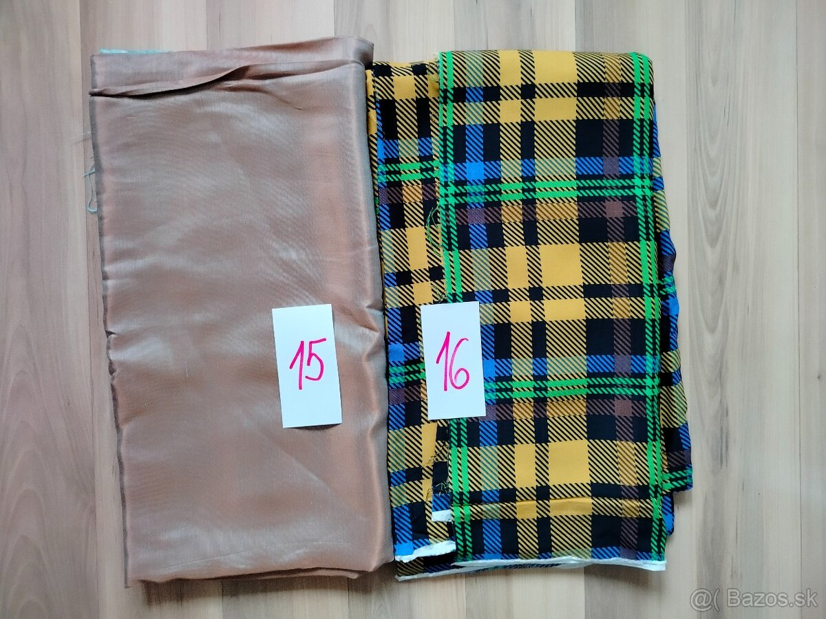 Nové nepoužité látky I. - 6