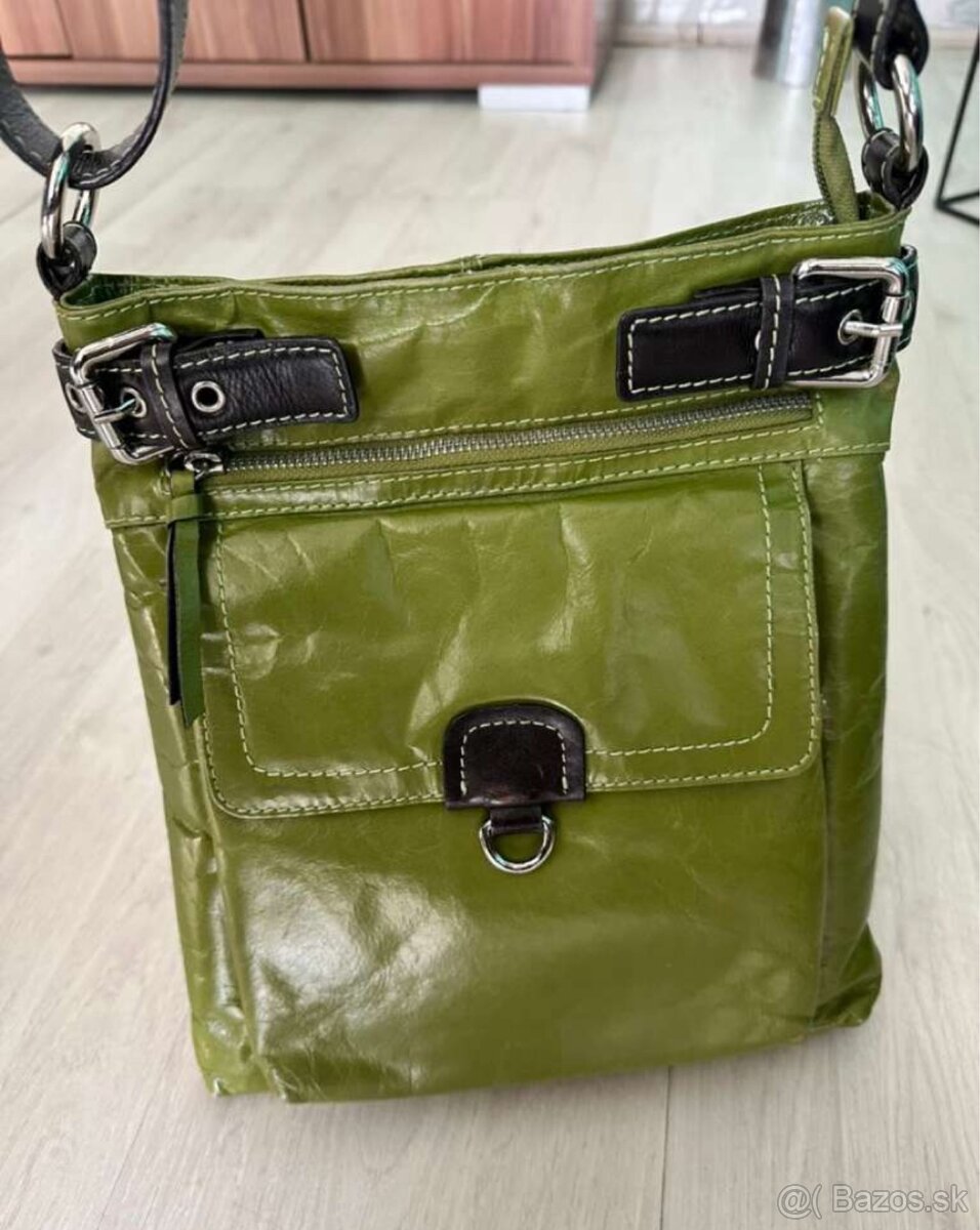 Kožená kabelka cez rameno - 6