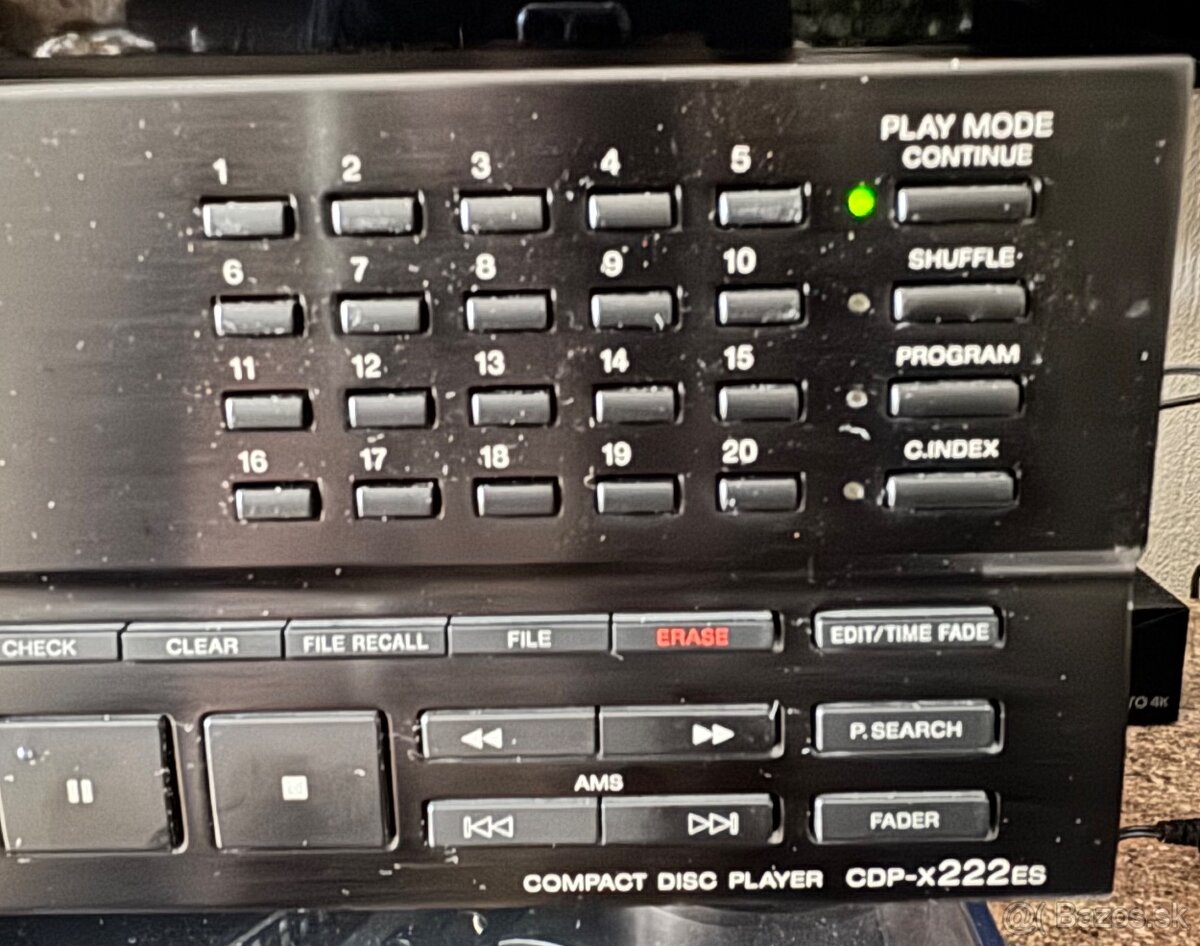 Sony CDP X222es, High End CD prehravac - 6