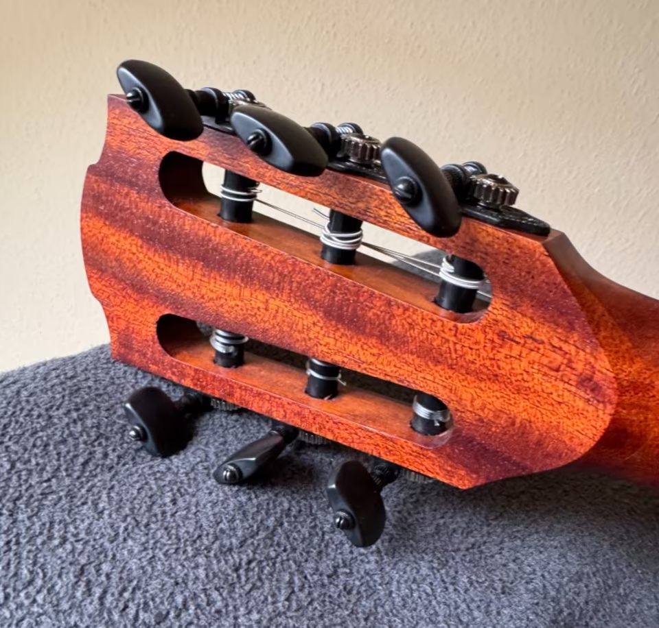 TNBW1TE Travel elektroakustická nylonová gitara - 6