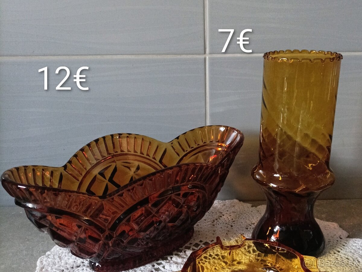 Retro sklenené misy - 6