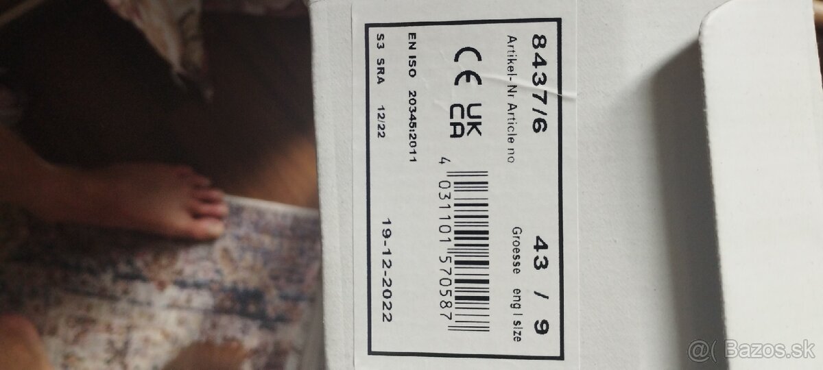 Pracovné topánky UVEX - 6