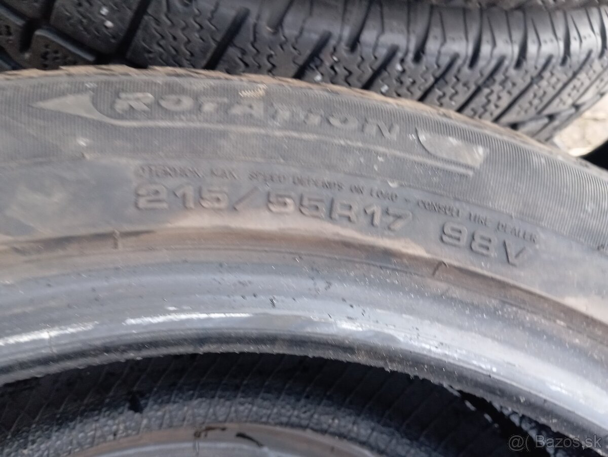 215/55r17 4ks zimne - 6