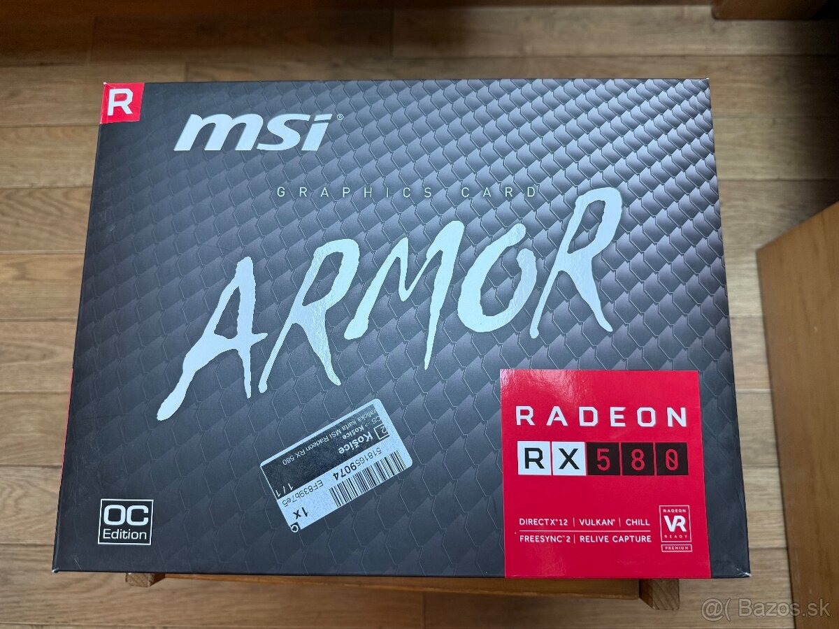 AMD Radeon RX580 - 6