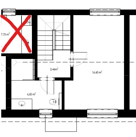 2izbový mezonetový byt s možnosťou prikúpenia záhrady - 6