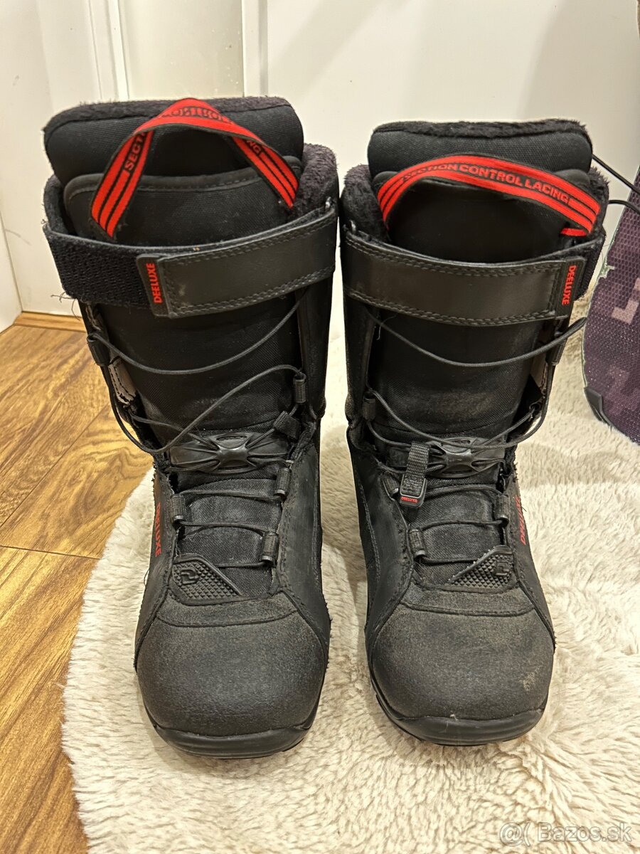 Snowboard a viazanie Atomic + Topánky Deeluxe - 6