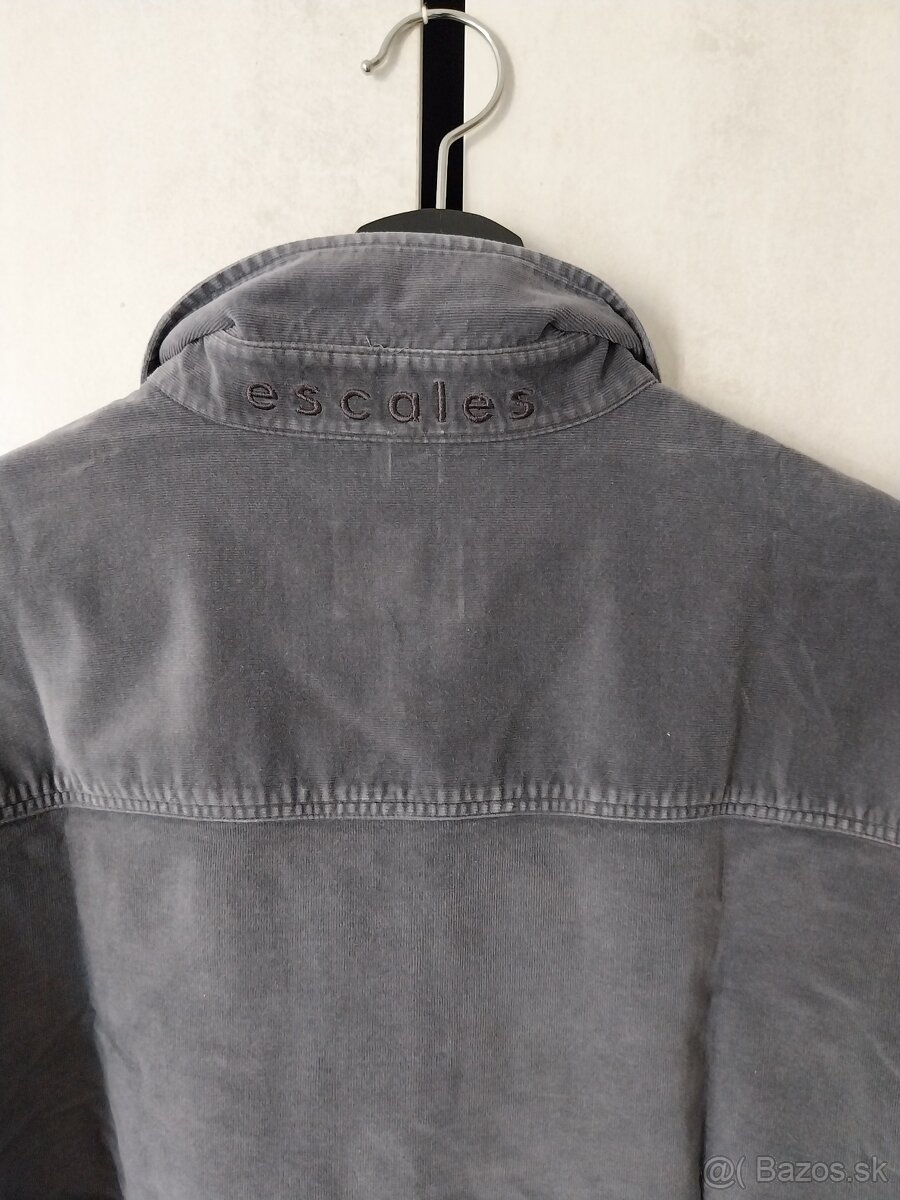 Escales pánska šedá košeľa XL - 6