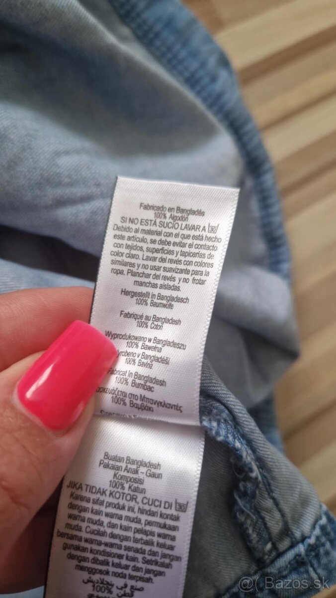 Detské riflové šaty - 6