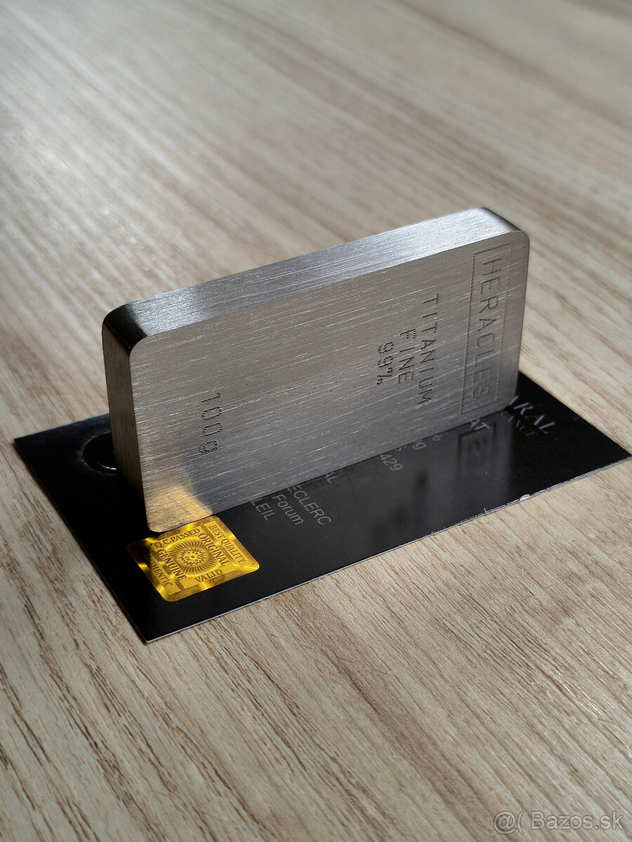 100g titanová ivestičná tehlička 999. - 6