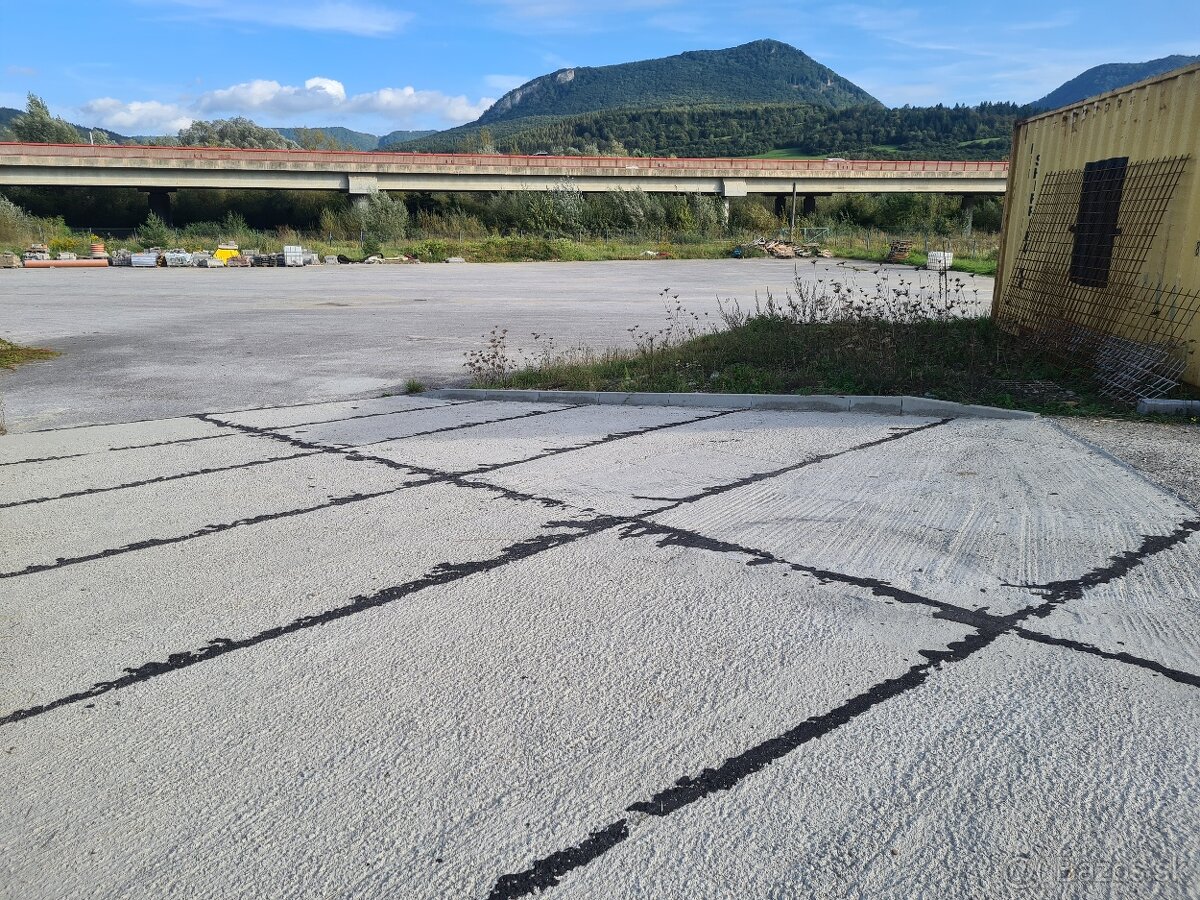 Prenájom spevnenej oplotenej plochy pri Považskej Bystrici - 6