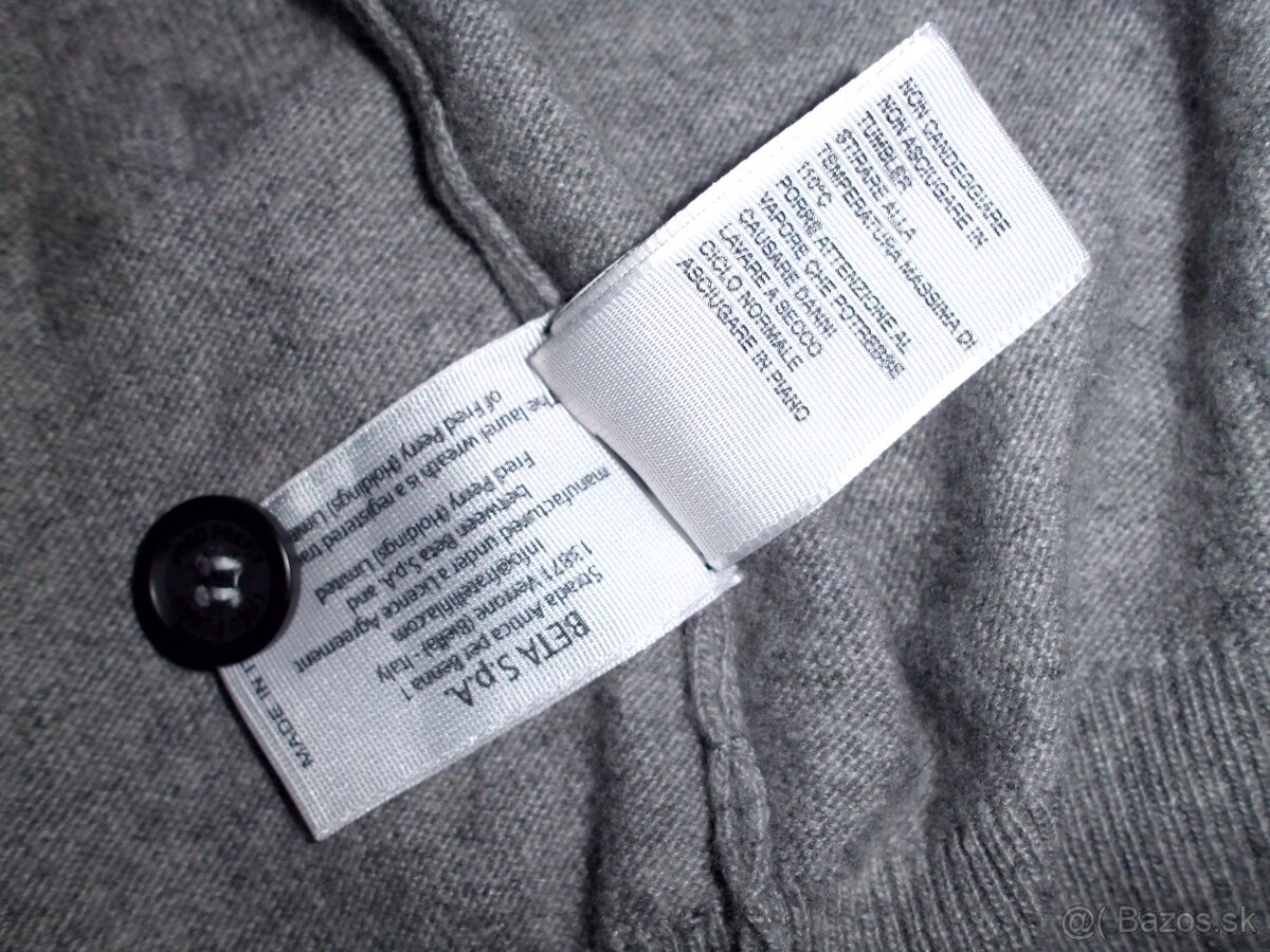 Fred Perry pánsky sveter vlna+kašmír M-S - 6