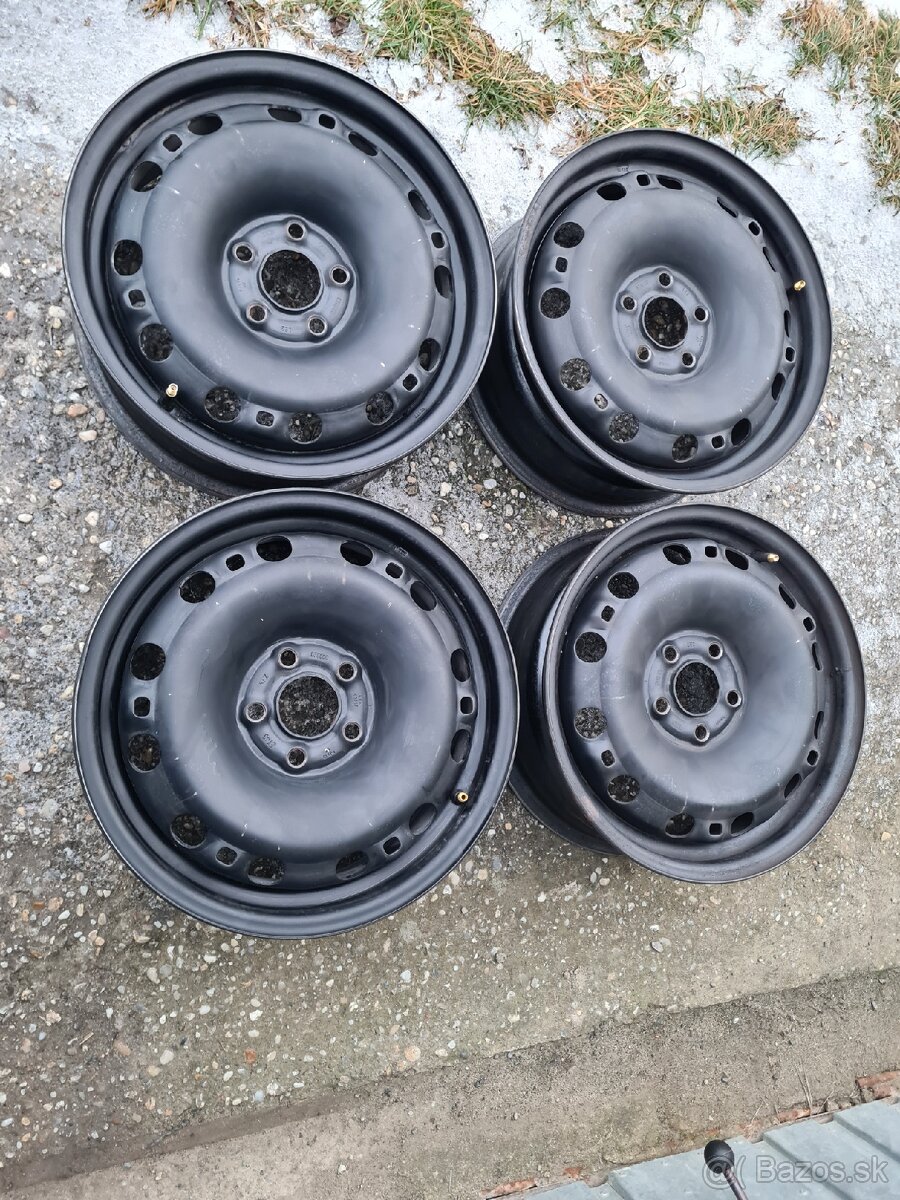 Plechove disky 5x100mm 15stky - 6