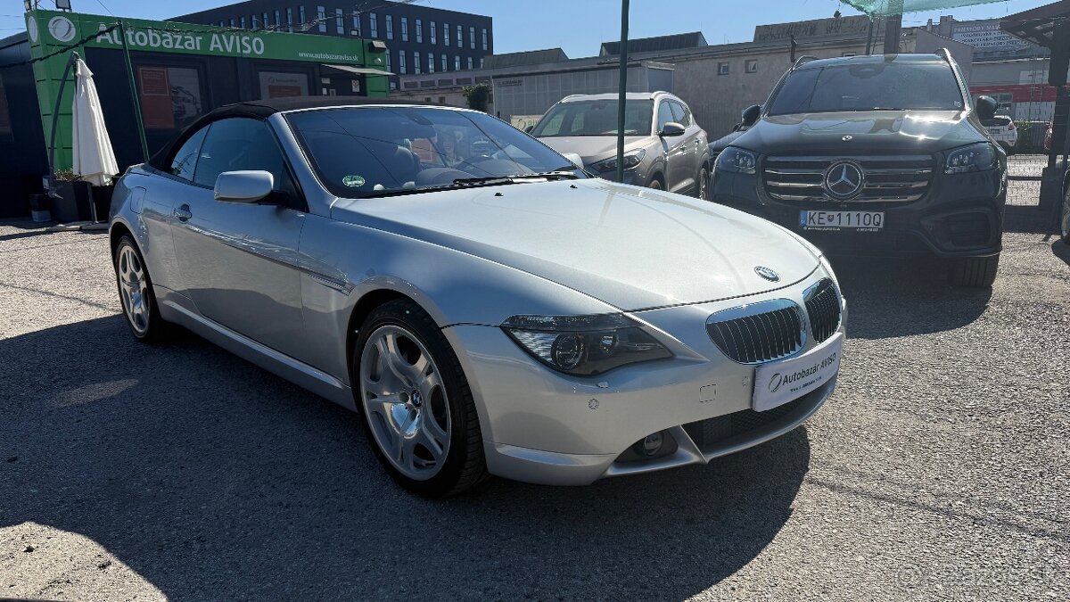 BMW Rad 6 Cabrio 645 Ci/C A/T - 6
