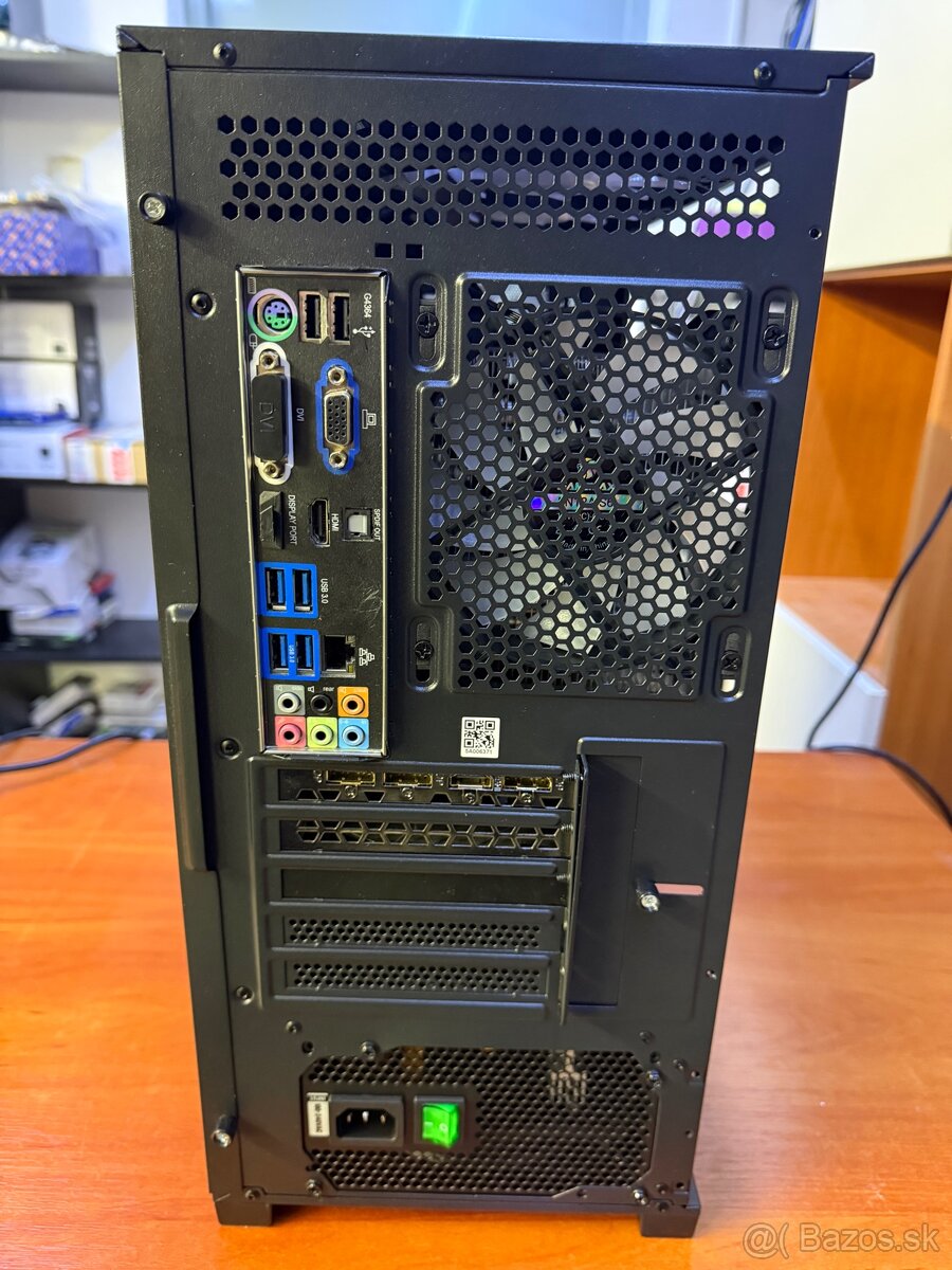 Herný PC, i7-4770K, 32GB RAM, RTX 2060, 2TB, 600W, GAMEMAX - 6