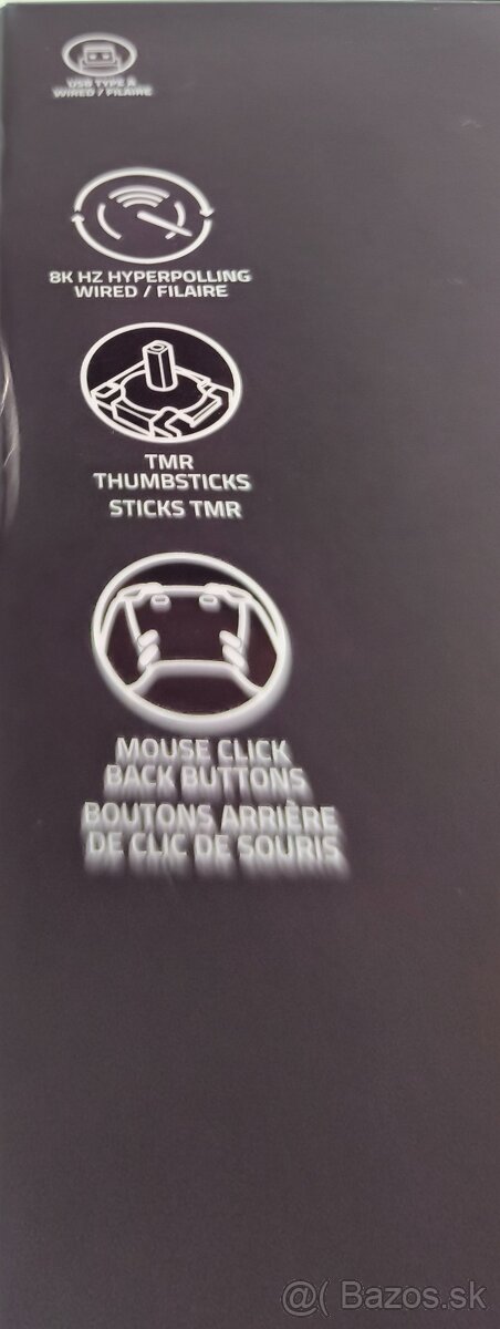 Predám ovládač razer Wolverine V3 tournament edition - 6