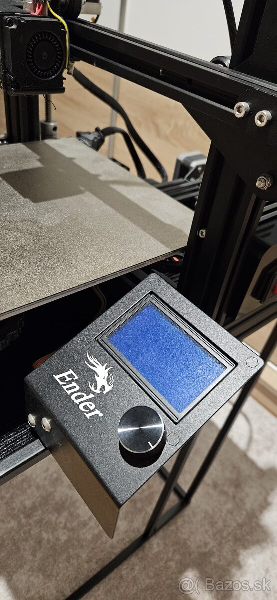 3D tlačiareň Creality Ender 3 PRO + Kovový extruder + PEO/PE - 6