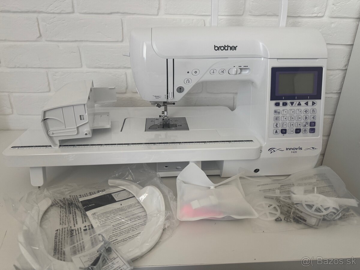 Šijací stroj Brother innov-is F420 výborný šijaci stroj - 6