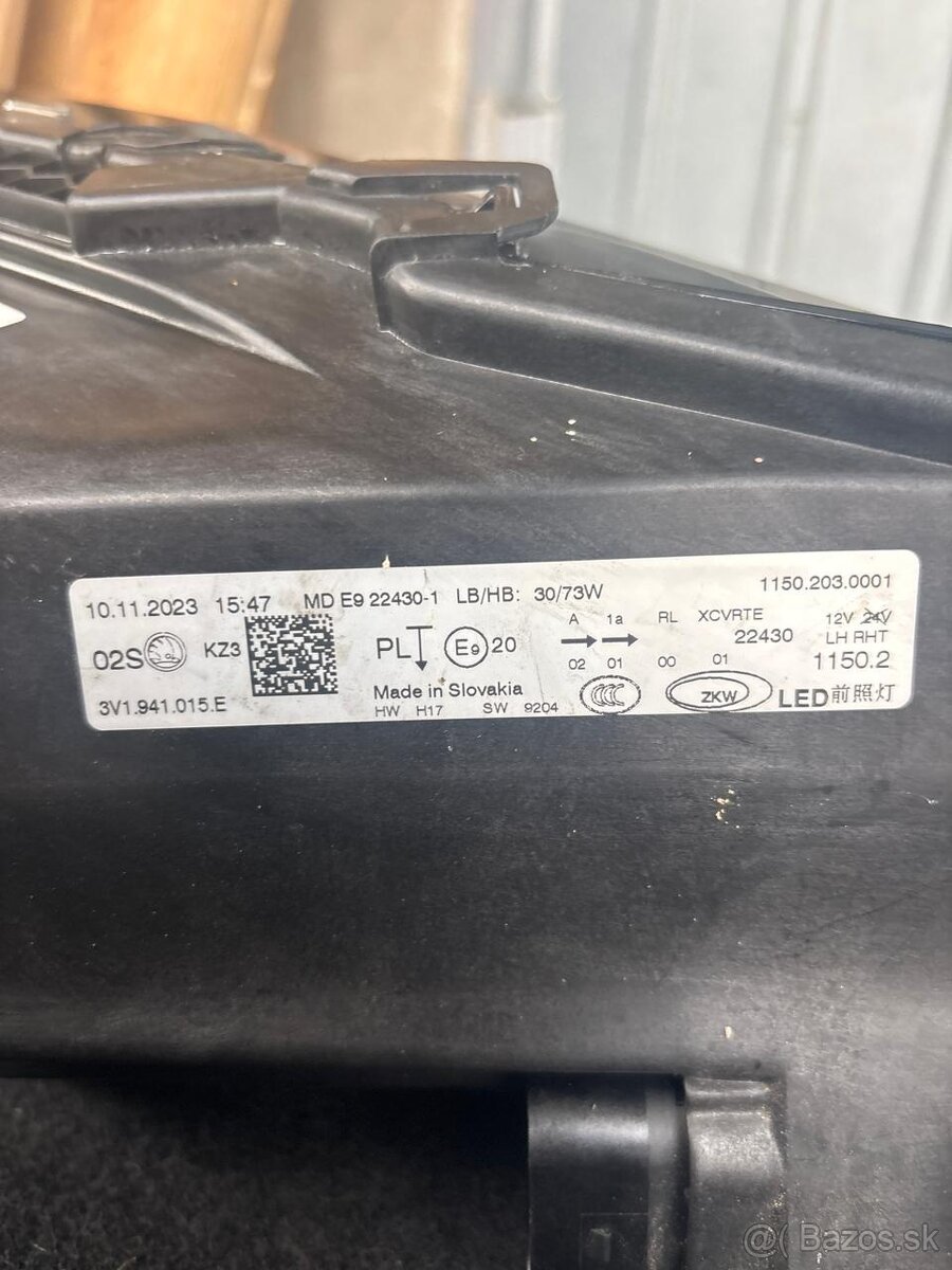 Skoda superb 3 svetla led - 6