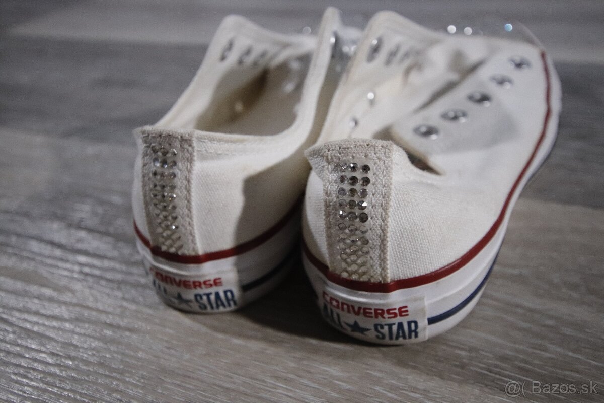 Converse Swarovski Low White 36,5 - 6