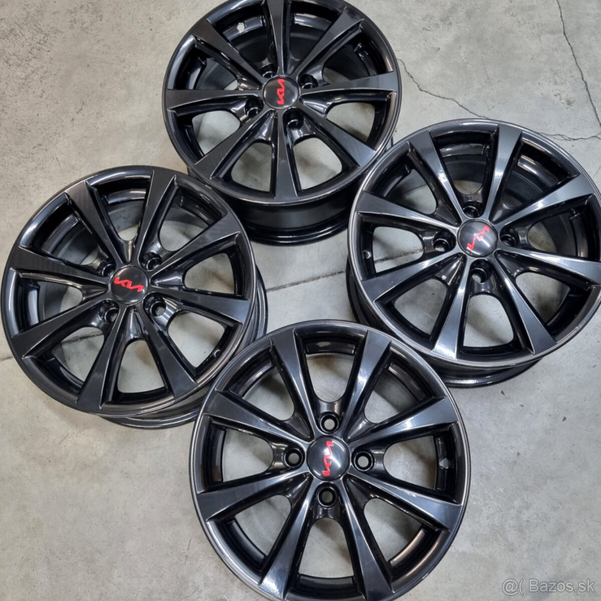 Hliníkové disky 4x100 R14 6J ET37 - 6