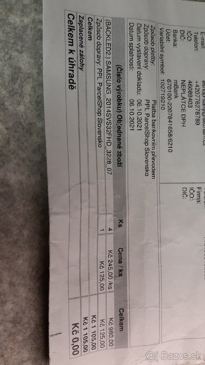 Samsung UE32F5000 LED podsvietenie - 6