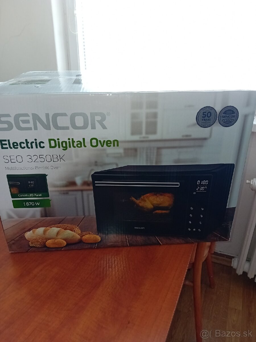 SENCOR Electric Digital Oven SEO 3250BK - 6