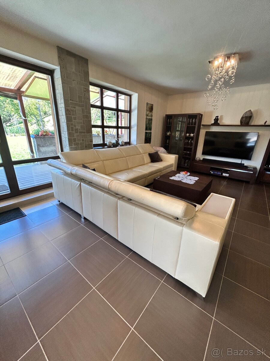 Extra veľká luxusná kožená sedačka Phase - 6