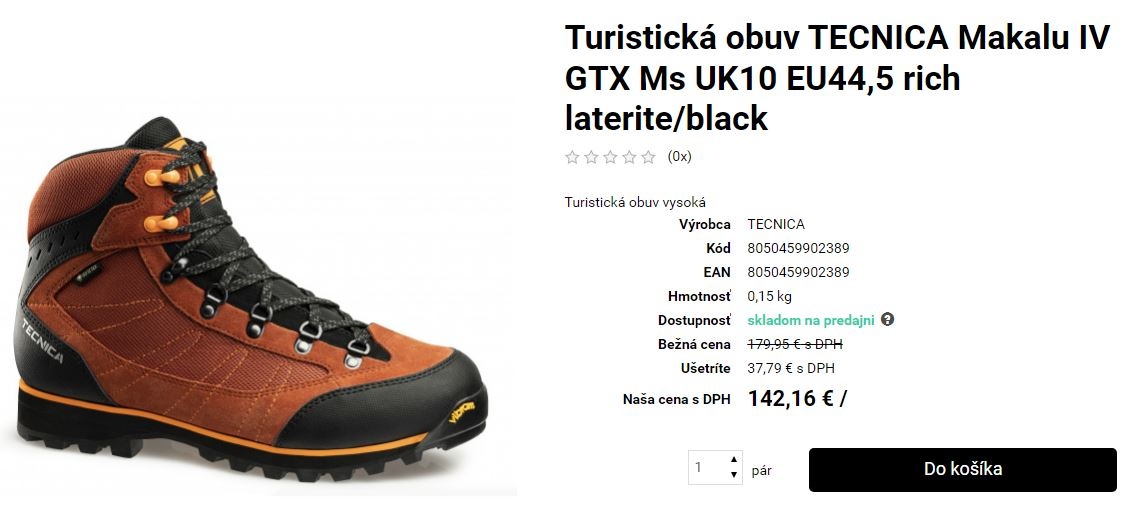 TECNICA MAKALU IV GTX M ORANGE/BLACK TURISTICKÁ OBUV - 6