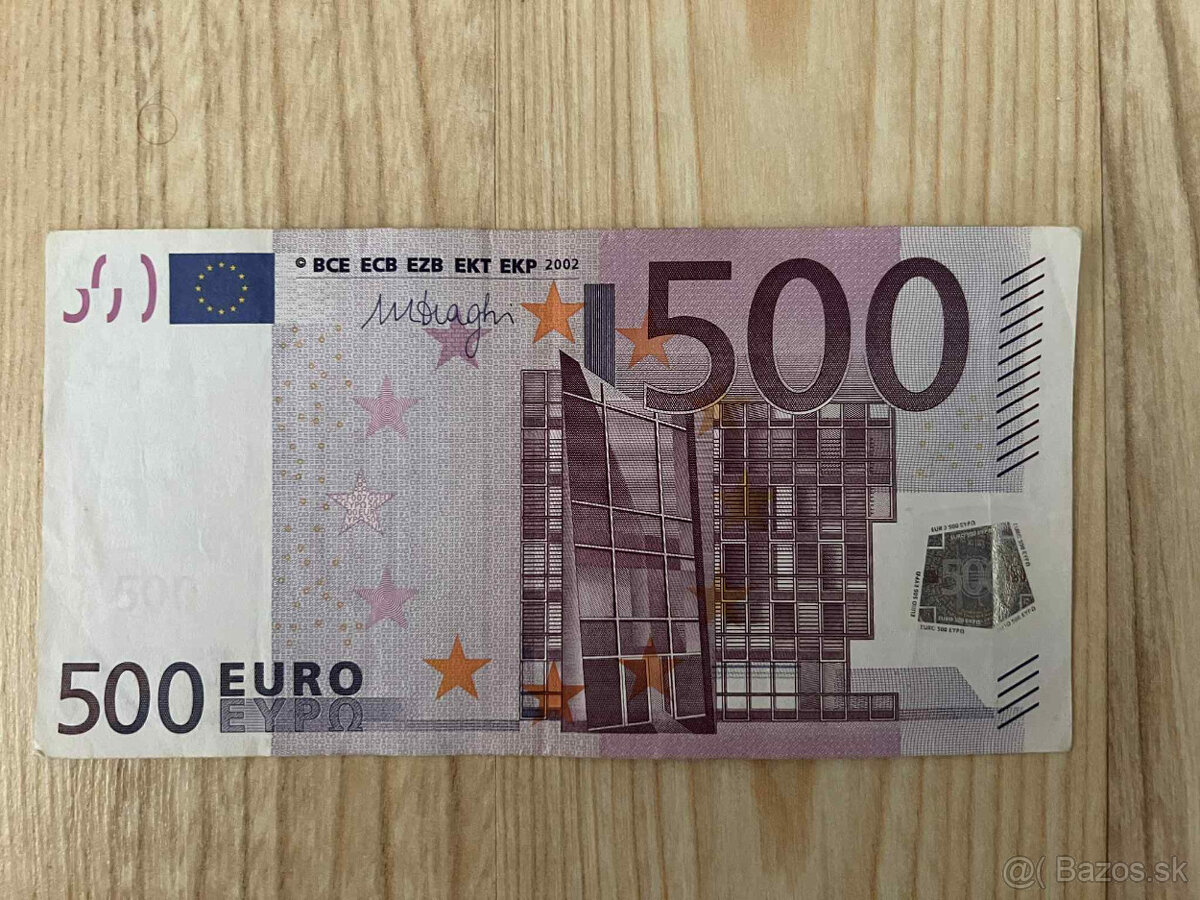 500 Eurové bankovky - 6