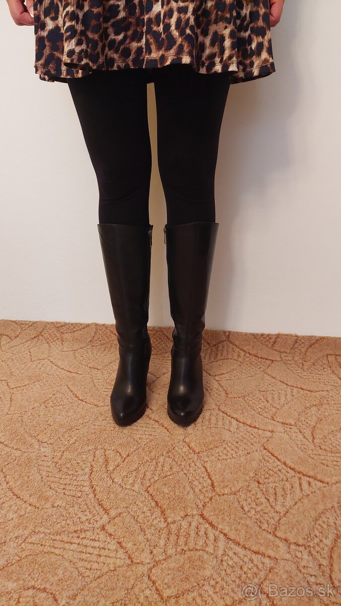 Dámske kožené čižmy - 6